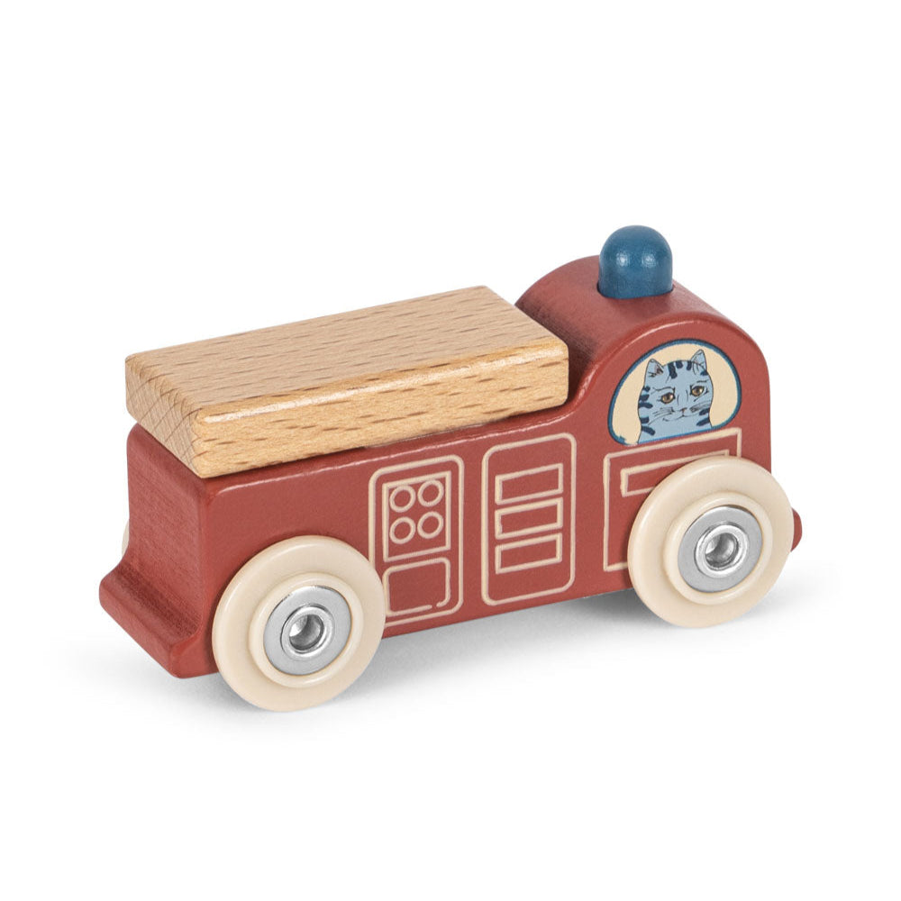 Konges Sløjd Wooden Little Car - Red