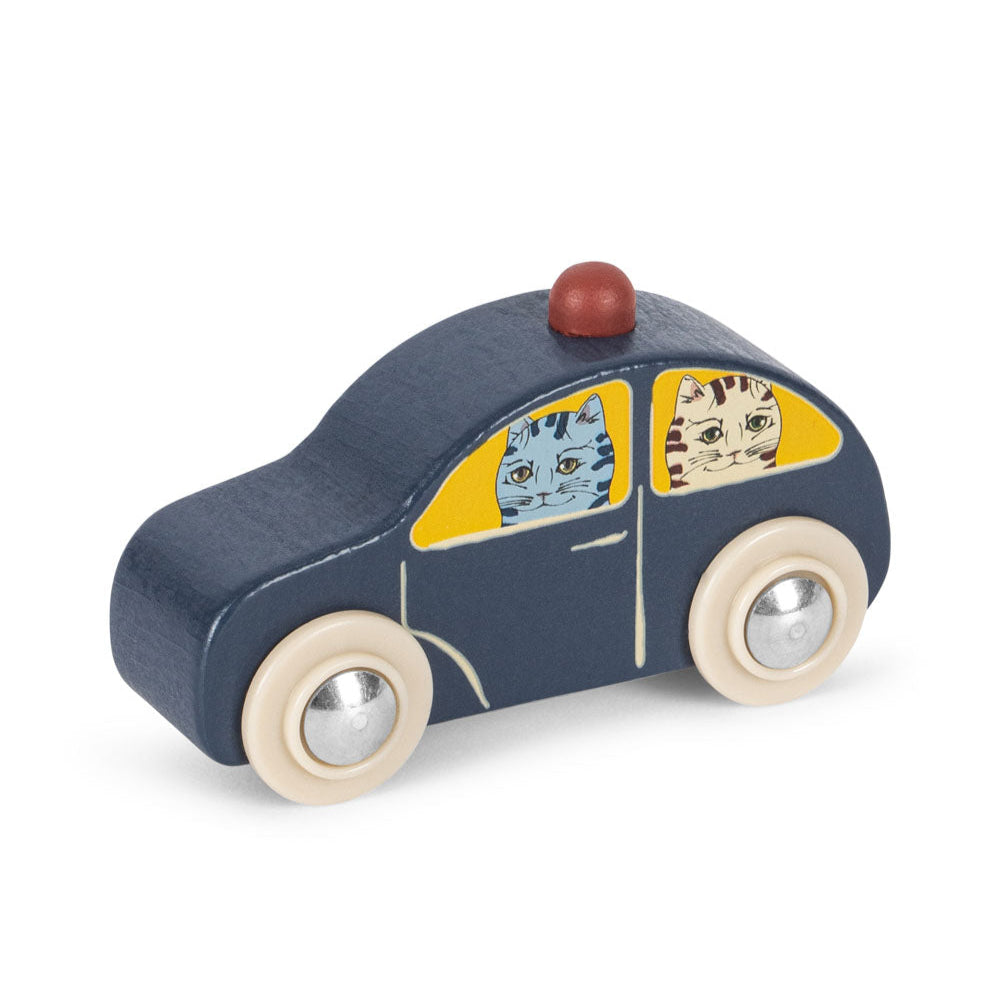 Konges Sløjd Wooden Little Car - Blue