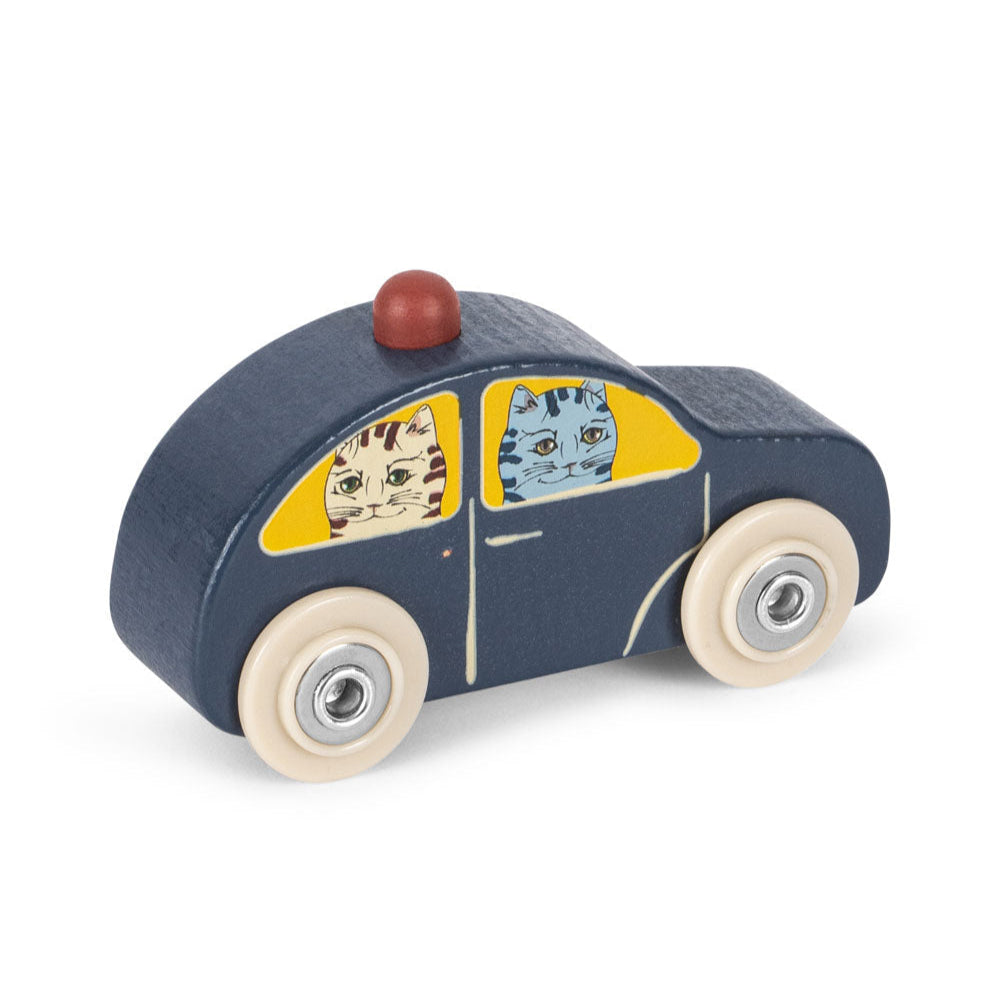 Konges Sløjd Wooden Little Car - Blue