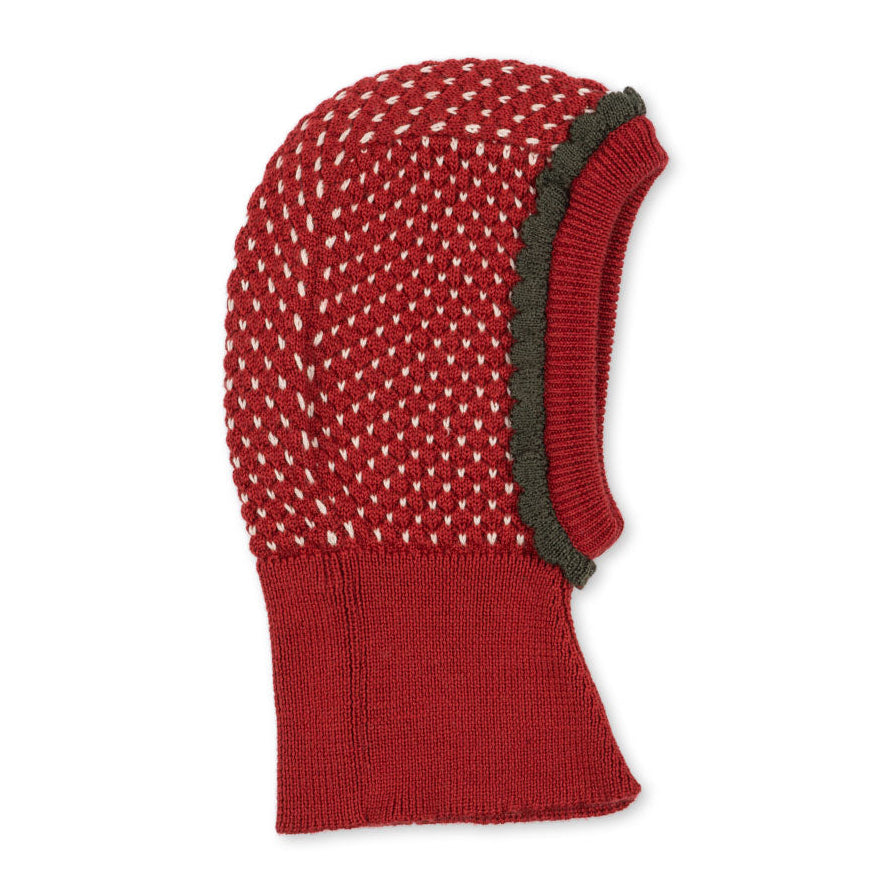 Konges Sløjd Strawberry Balaclava - True Red