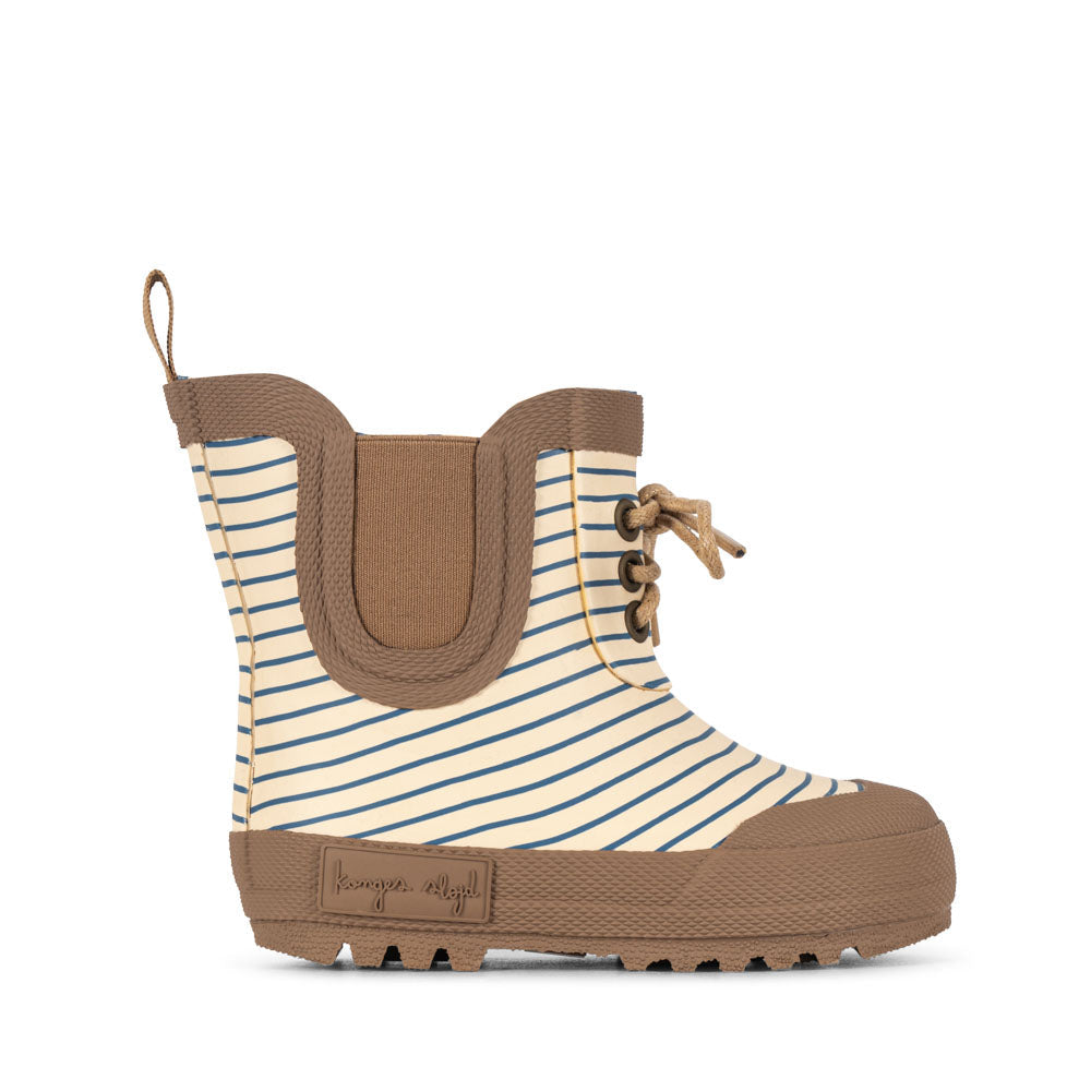 Konges Sløjd Thermo Rain Boot, Warm Lining - Stripe Bluie