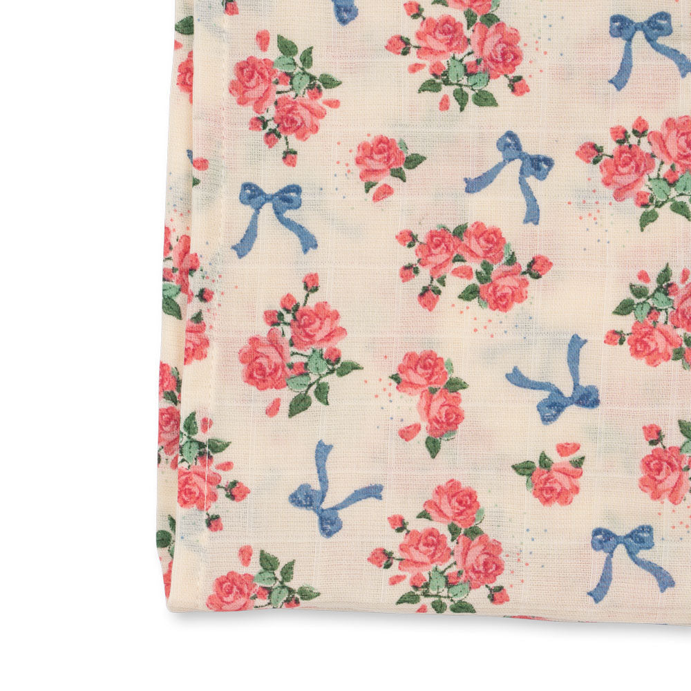 Konges Slojd Sløjd 3 Pack Muslin Cloths - Bella Rosita