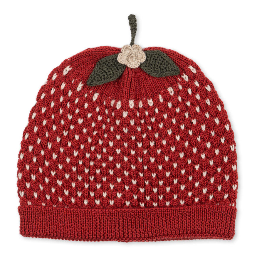 Konges Sløjd Strawberry Beanie - True Red