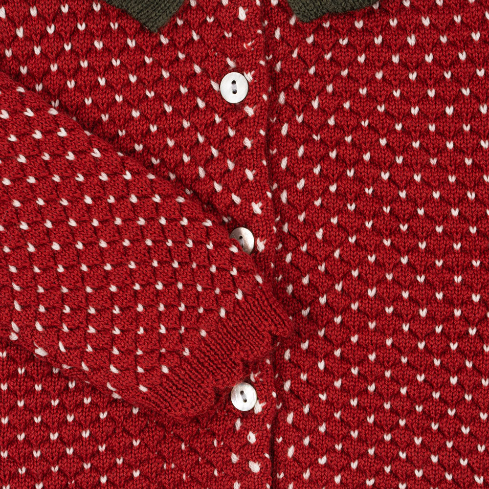 
                  
                    Konges Sløjd Strawberry Cardigan - True Red
                  
                