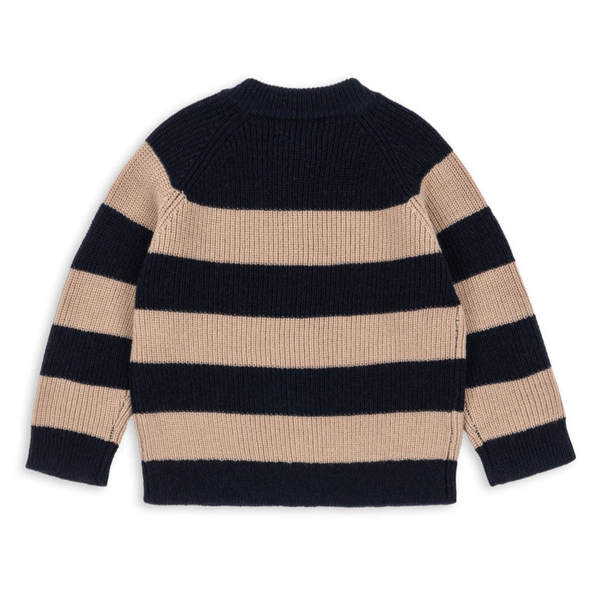 Konges Sløjd Vitum Knit Cardigan - Blue Stripe