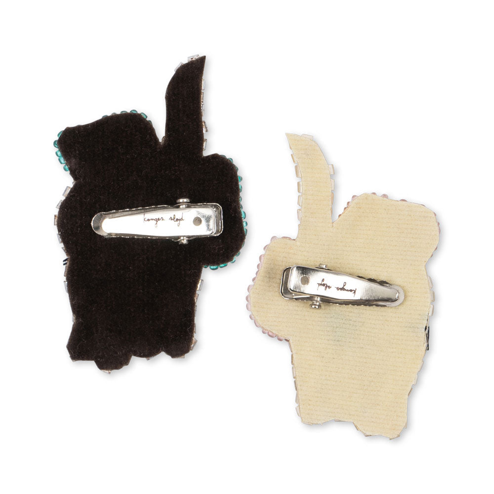 
                  
                    Konges Sløjd Bow Kitty Hairclip, Set of 2
                  
                