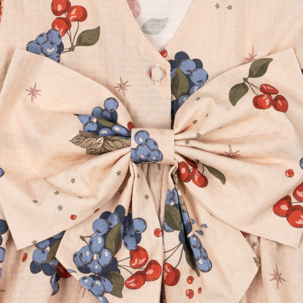 
                  
                    Konges Sløjd Avi Long Sleeve Bow Dress - Cremona
                  
                