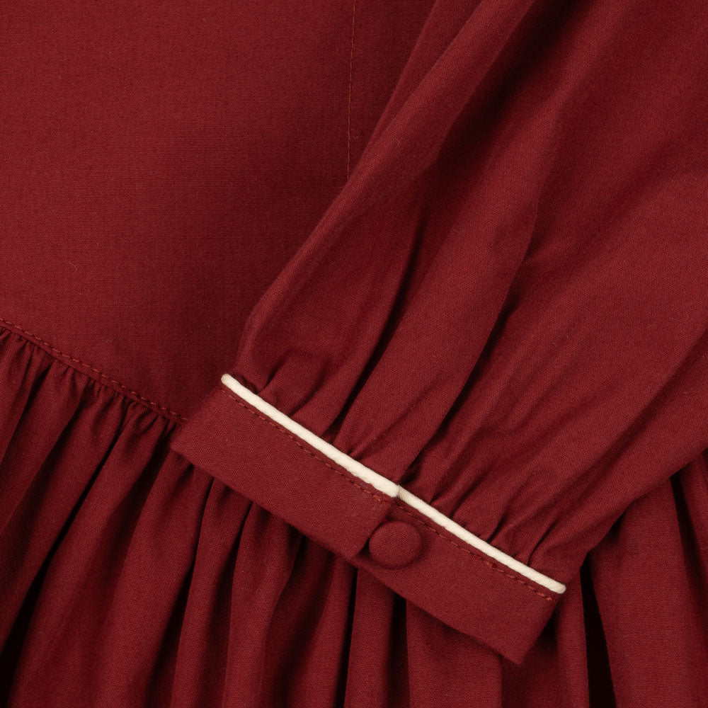 
                  
                    Konges Sløjd Coeur Collar Dress - Red Dahlia
                  
                