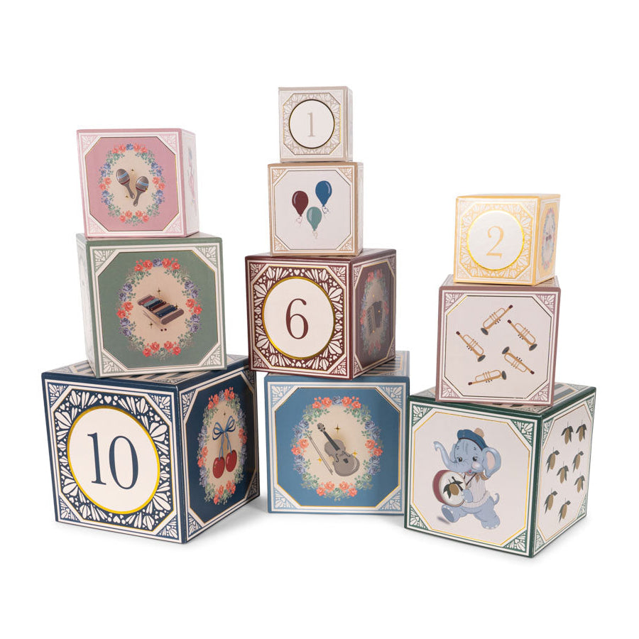 Konges Sløjd Stacking Blocks - Multi