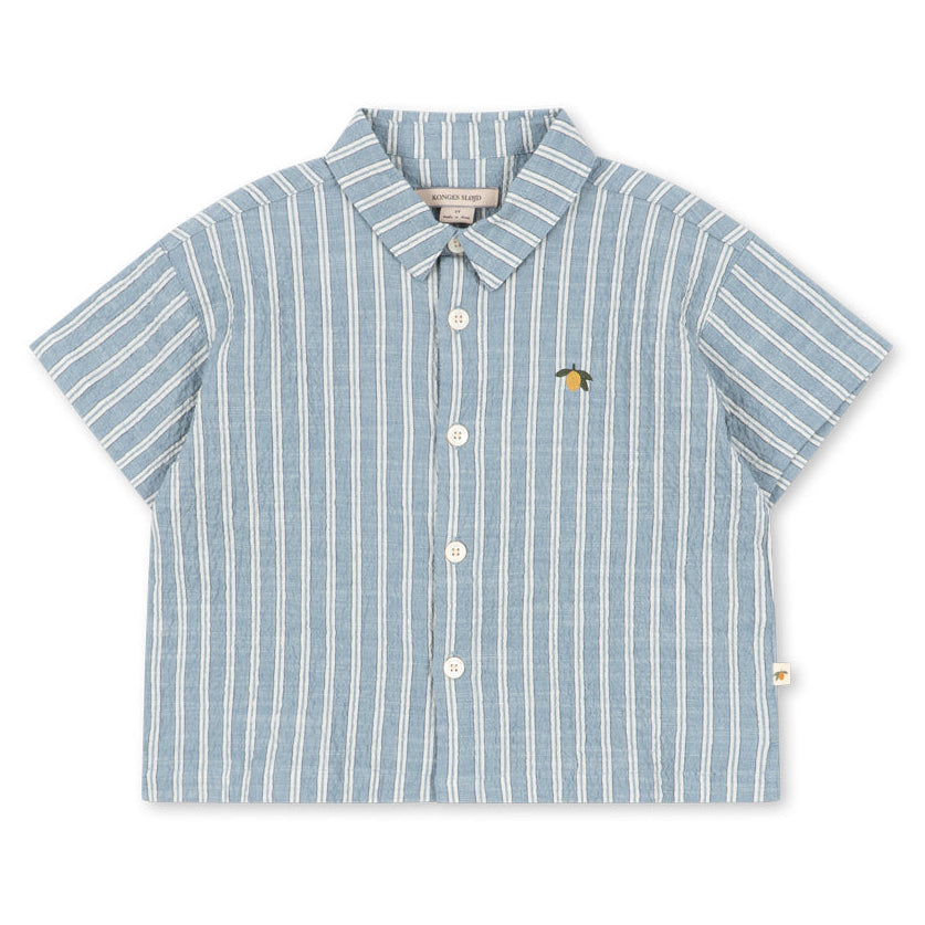 Konges Sløjd Elliot Shirt - Trio Bleu Stripe
