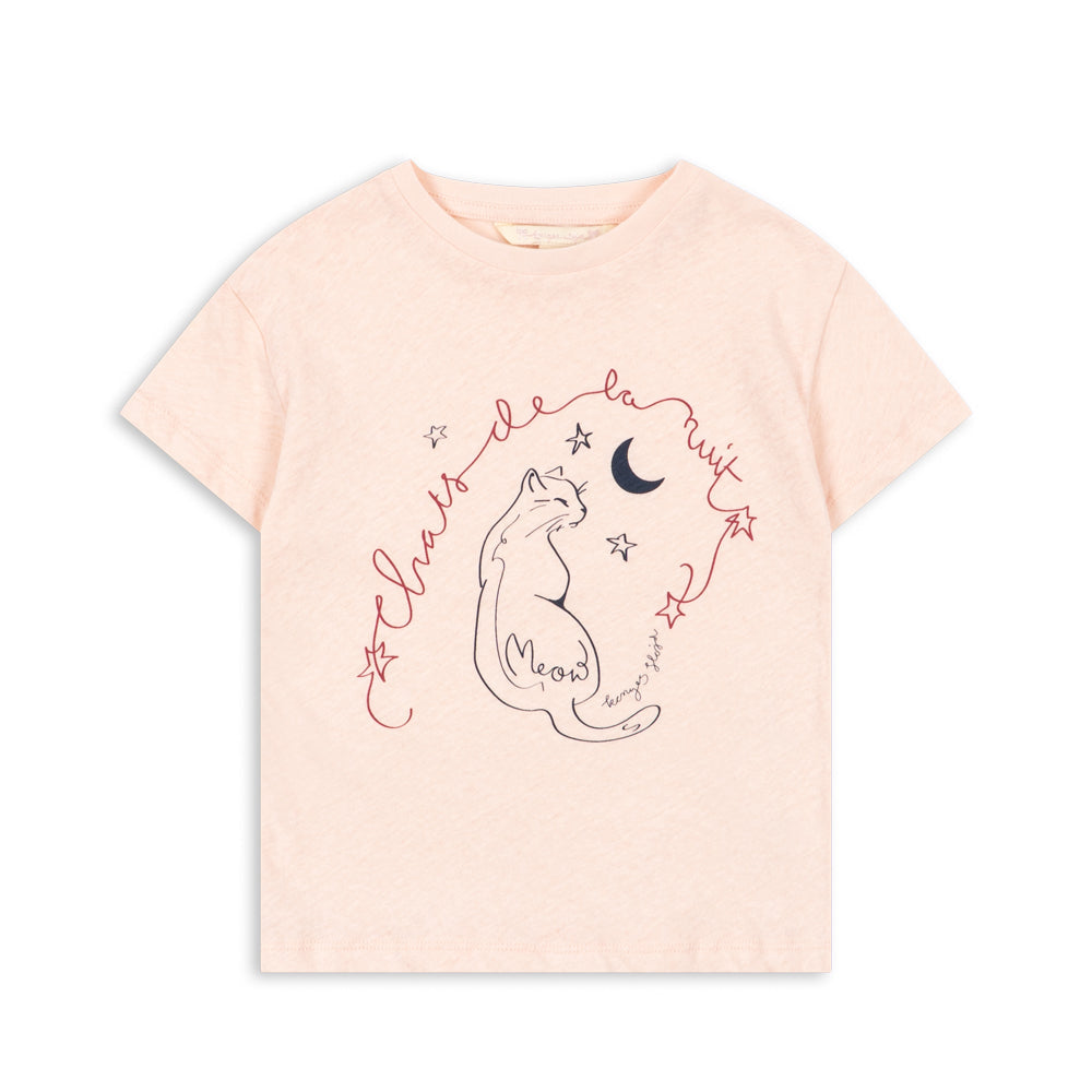 Konges Sløjd Era Tee - Pink Meow
