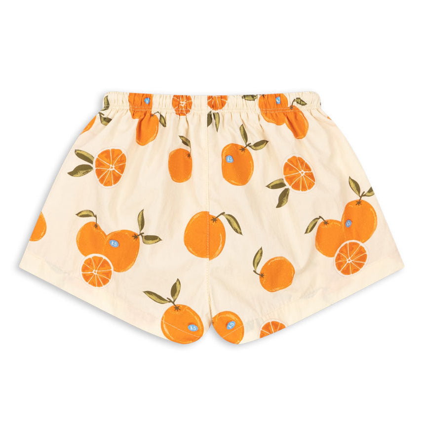 Konges Sløjd Pomio Swim Shorts - Arancia Blu