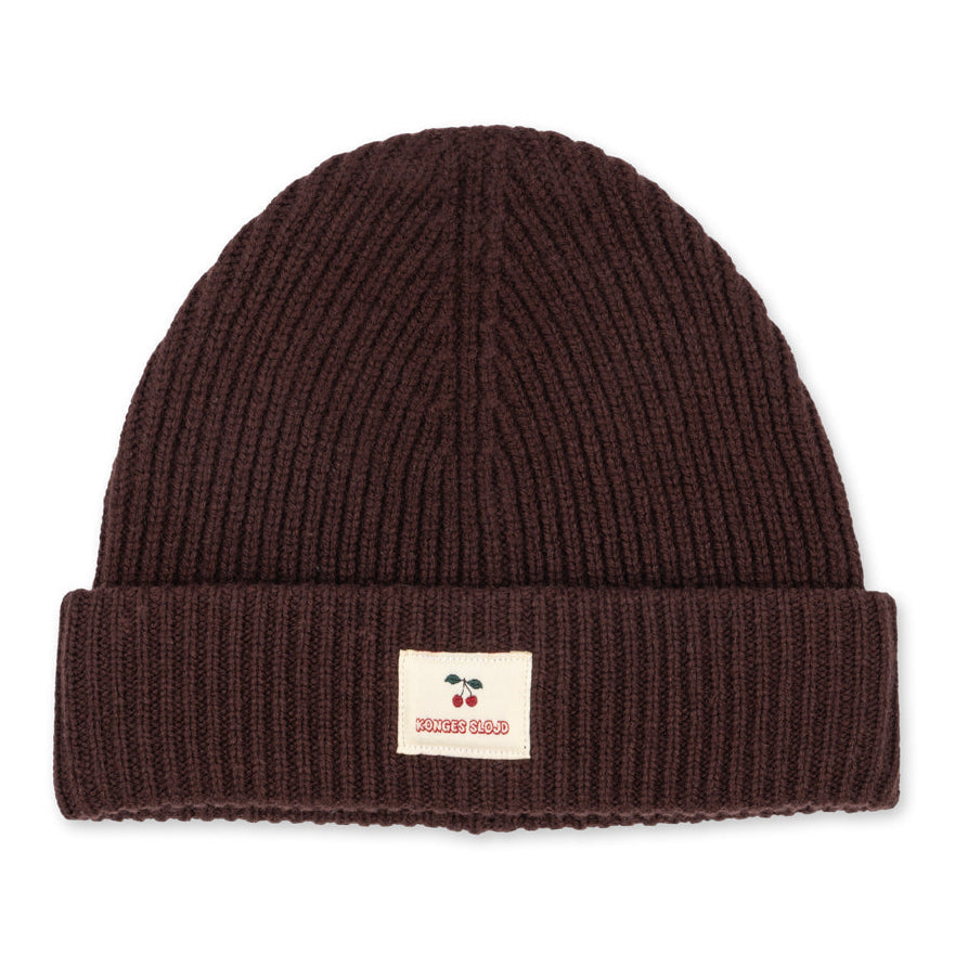 Konges Sløjd Basil Beanie - Decadent Chocolate