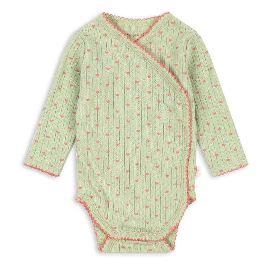 Konges Sløjd Minnie Long Sleeve Wrap Body - Coeur Lint