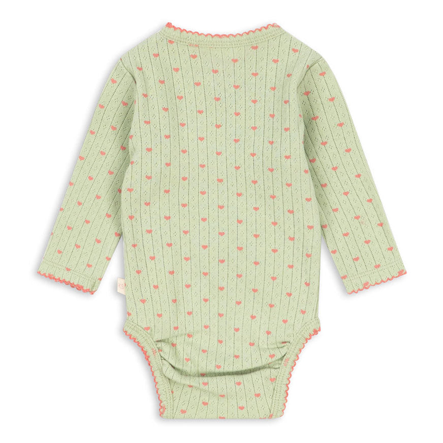 Konges Sløjd Minnie Long Sleeve Wrap Body - Coeur Lint