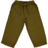 Poudre Organic Trousers Pomelos - Fir Green Cotton Gauze