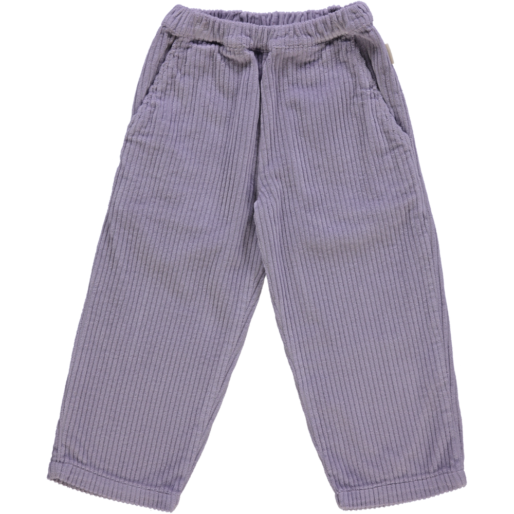 Poudre Organic Pomelos Corduroy Trousers - Lavender Grey
