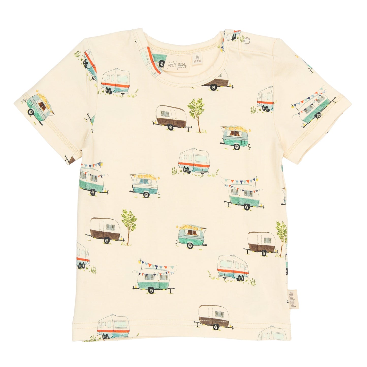 Petit Piao Short Sleeve Tee Shirt - Camper
