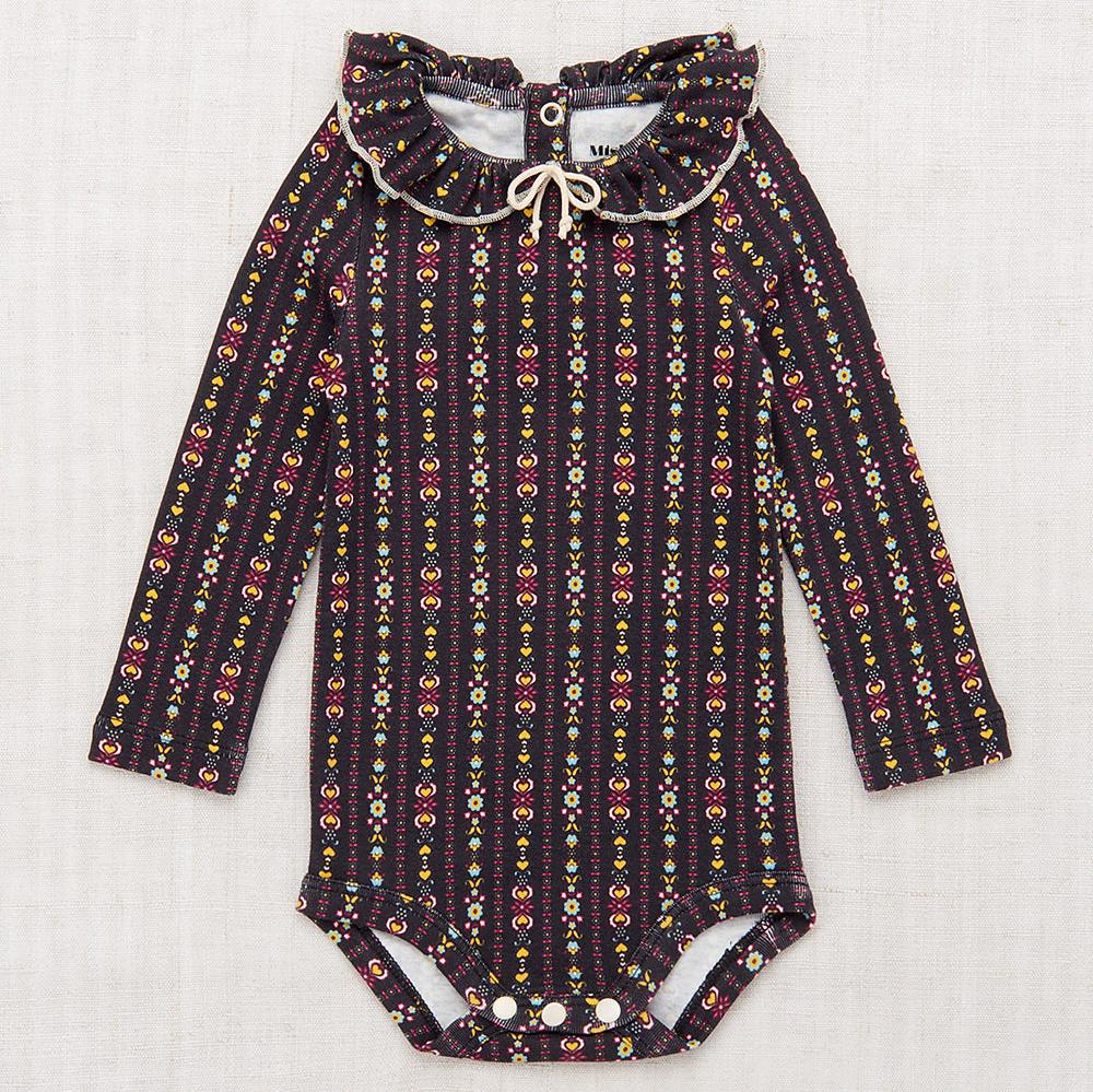 Misha & Puff Pattie Onesie - Licorice Bohemia