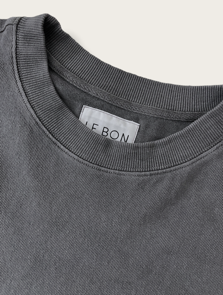 
                  
                    Le Bon Shoppe Women's 'Naturelle' L/S Tee - Coal
                  
                
