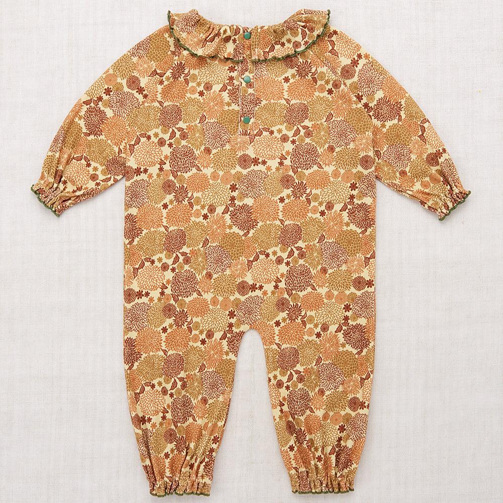 Misha & Puff Baby Pierrot Onesie - Alabaster Chrysanthemum