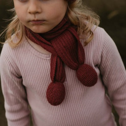 The Simple Folk The Alpaca Scarf - Winterberry