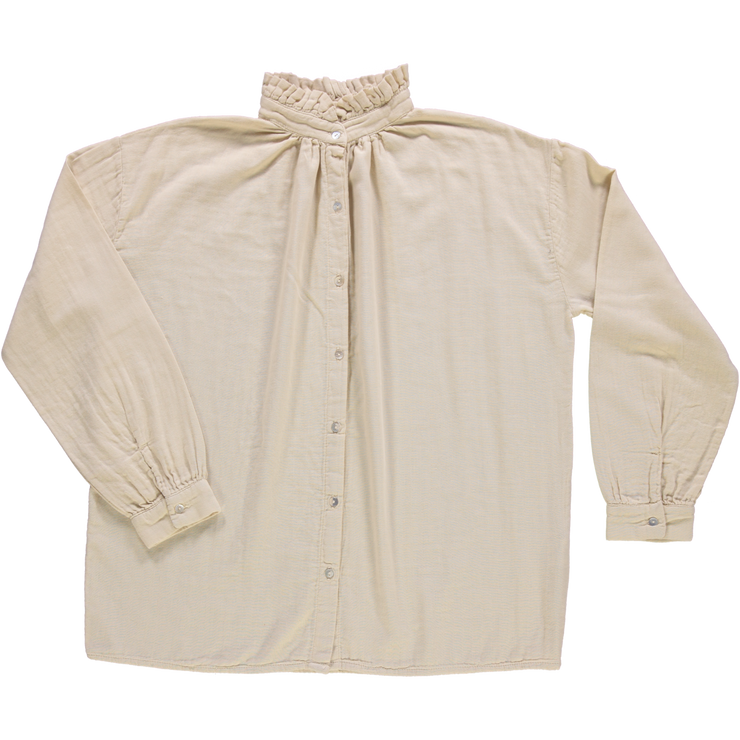 Poudre Organic Women's Rosier Shirt - Biscotti