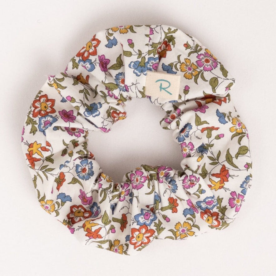 Runaround Retro Scrunchie - Liberty Print Hedgerow