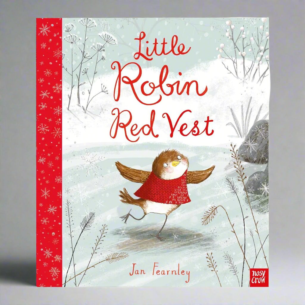 Little Robin Red Vest - Jan Fearnley