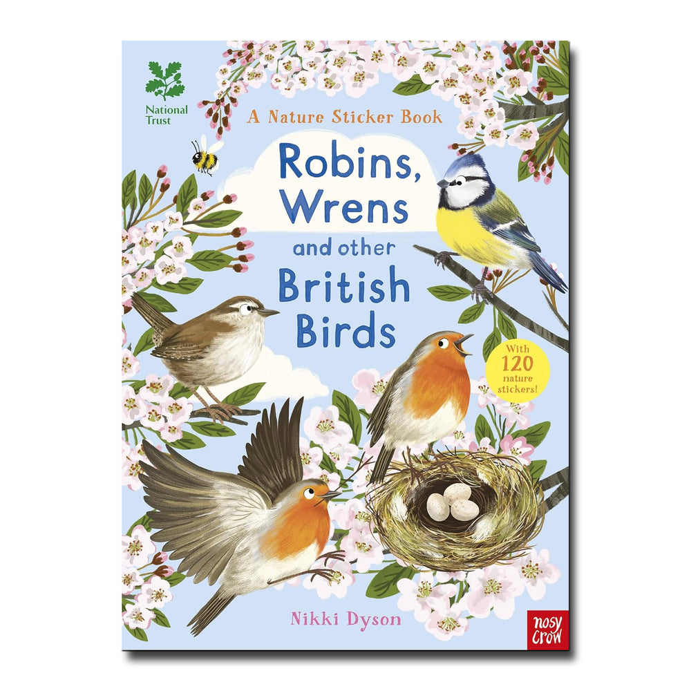 Robins, Wrens and other British Birds, Nature Sticker Book