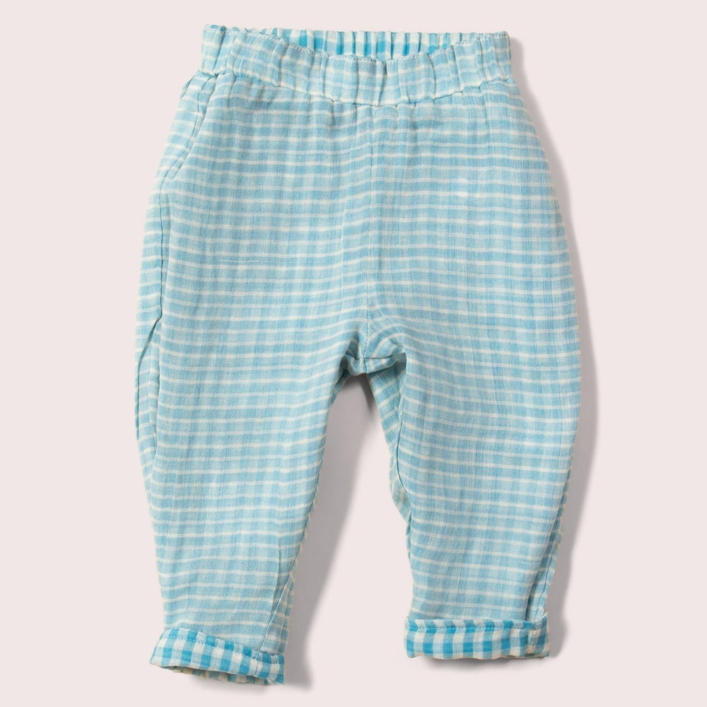 
                      
                        Little Green Radicals Blue Moon Reversible Pull On Trousers
                      
                    