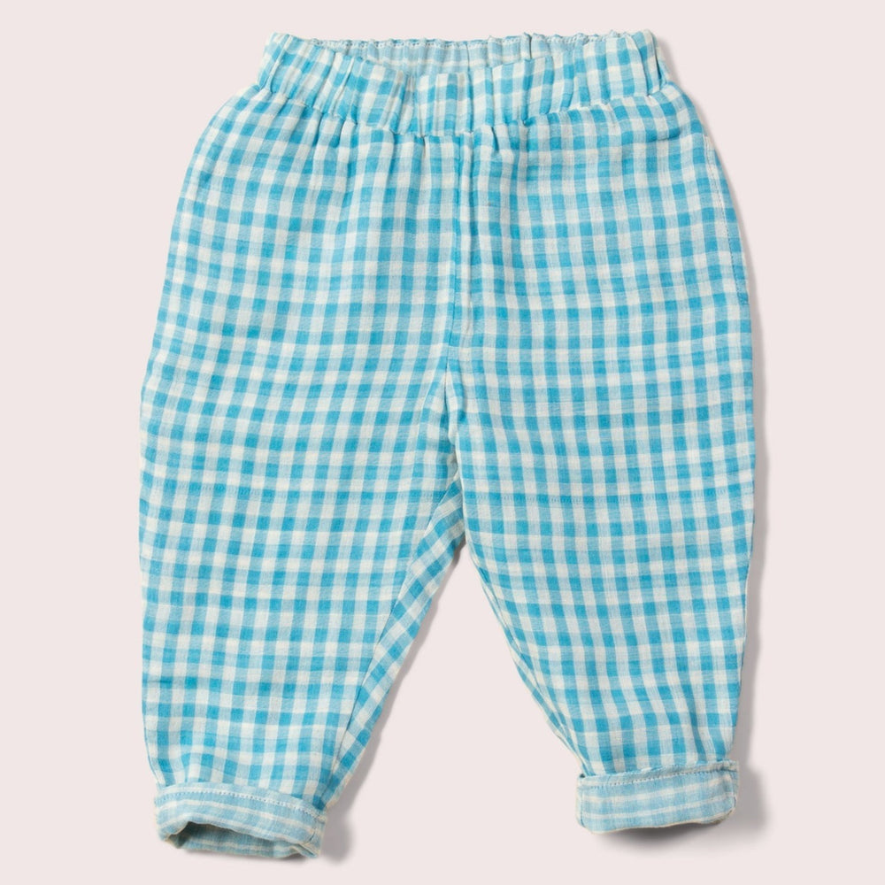 
                      
                        Little Green Radicals Blue Moon Reversible Pull On Trousers
                      
                    