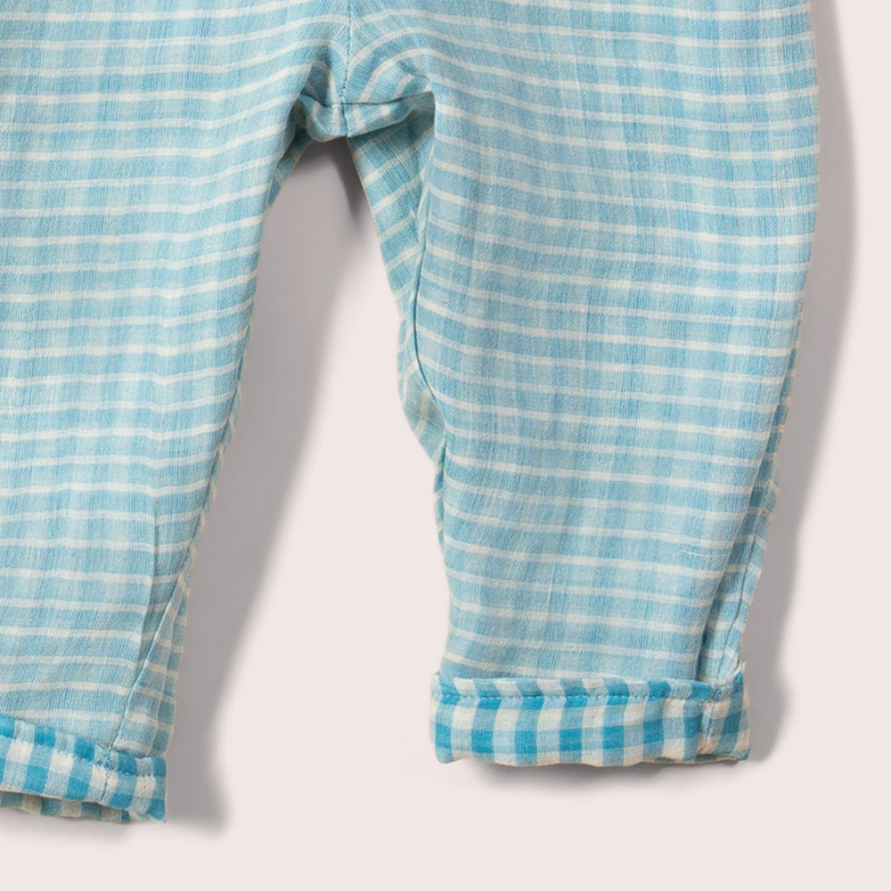 
                      
                        Little Green Radicals Blue Moon Reversible Pull On Trousers
                      
                    