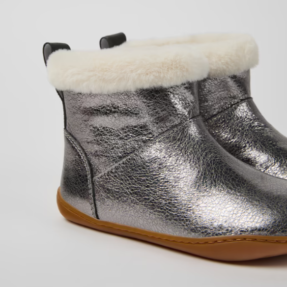 Camper Peu Lined Boots - Metallic