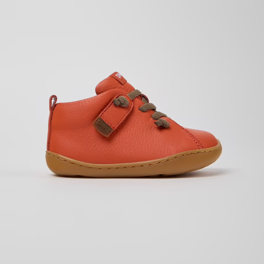 Camper Kids Peu Ankle Boots - Orange