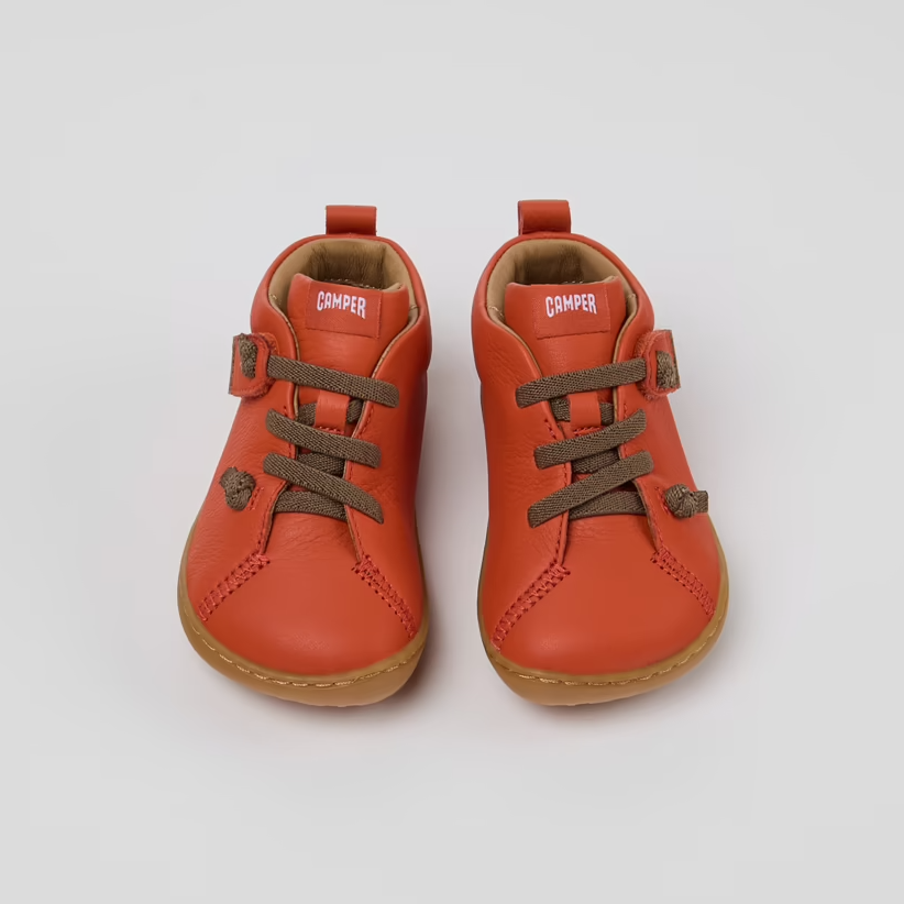 
                  
                    Camper Kids Peu Ankle Boots - Orange
                  
                