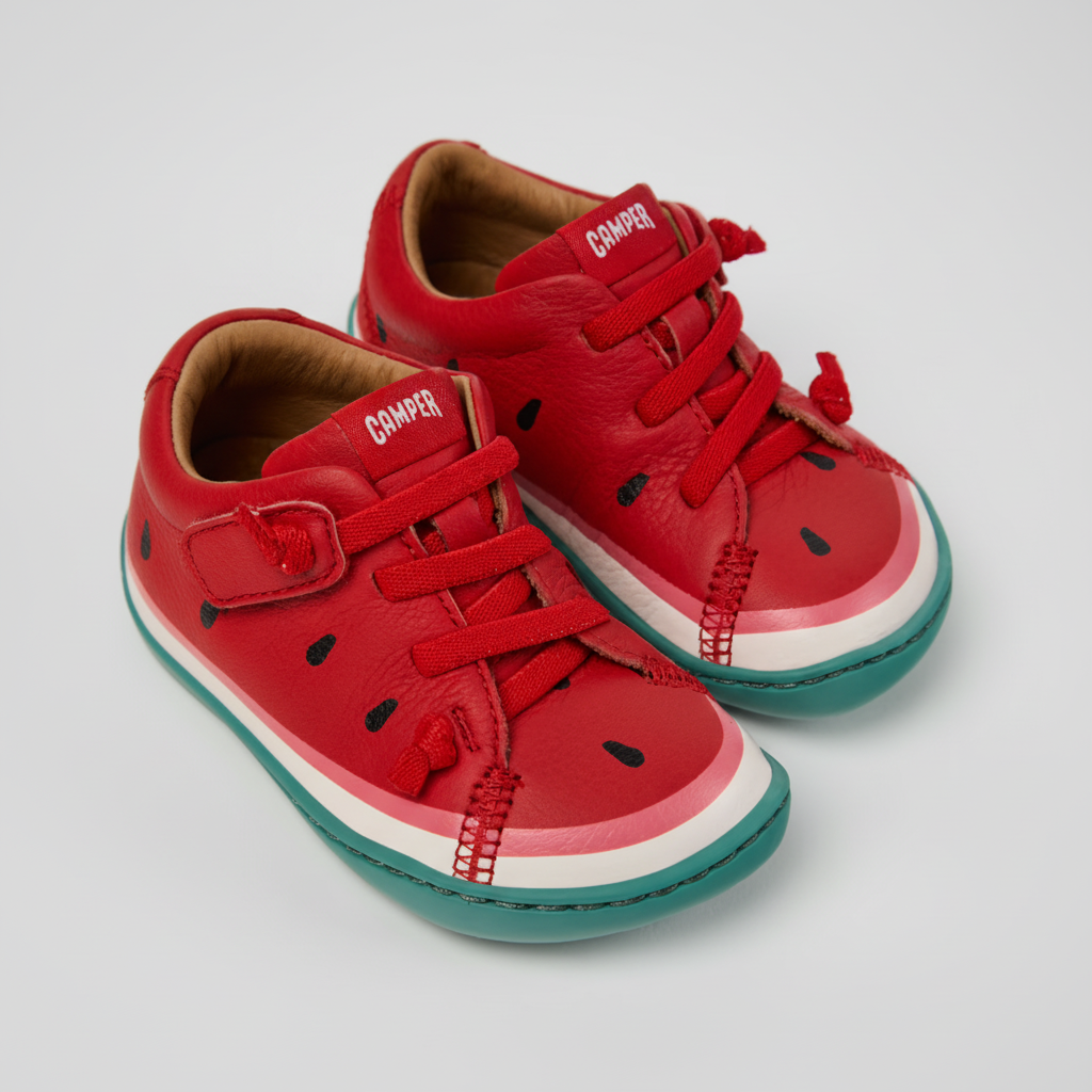 Camper Peu Shoes - Watermelon