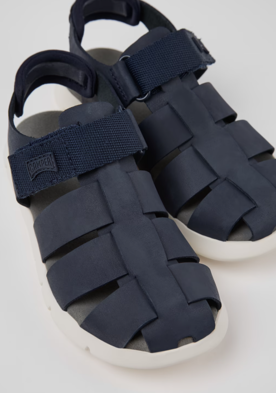 Camper Oruga Kids Sandals - Navy Blue