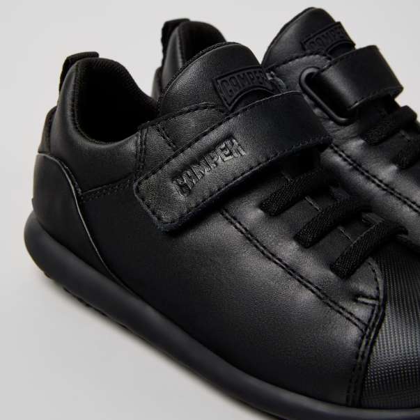 Camper Pelotas School Shoes - Black