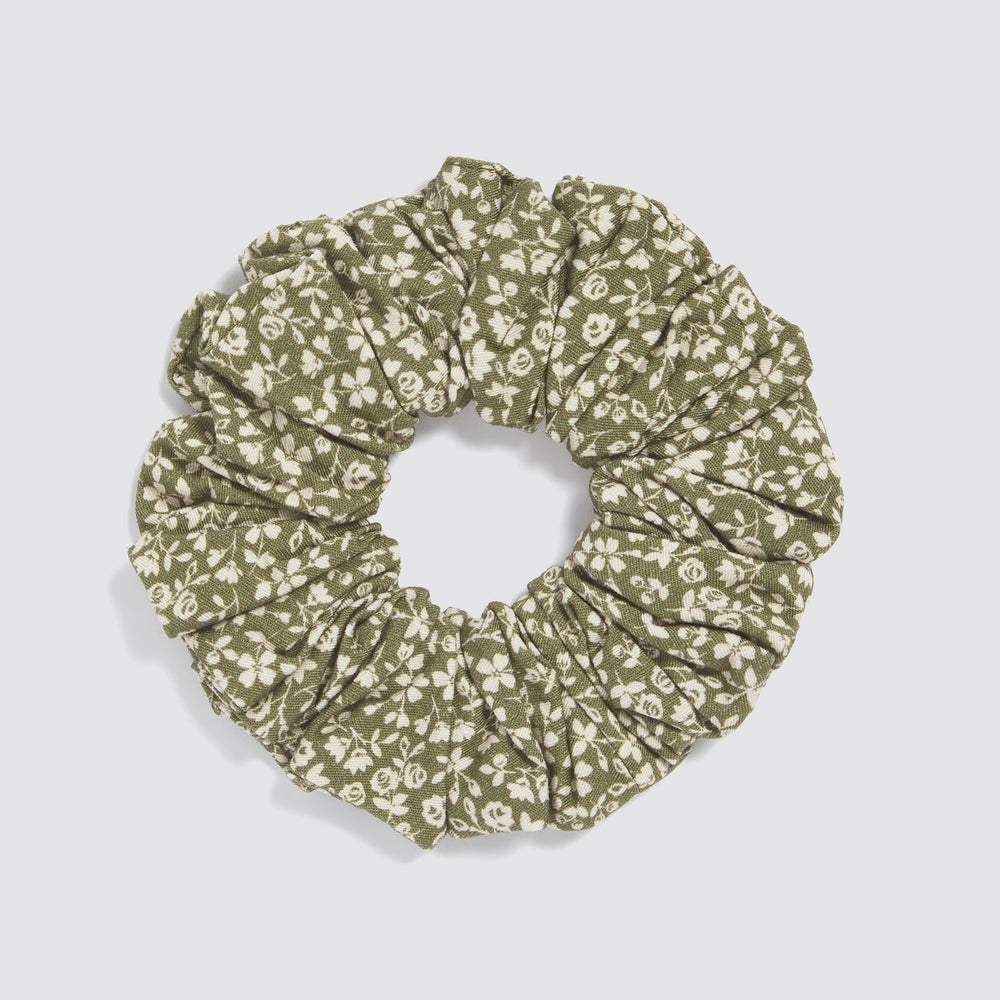 Little Cotton Clothes Organic Cotton Scrunchie - Combe Floral