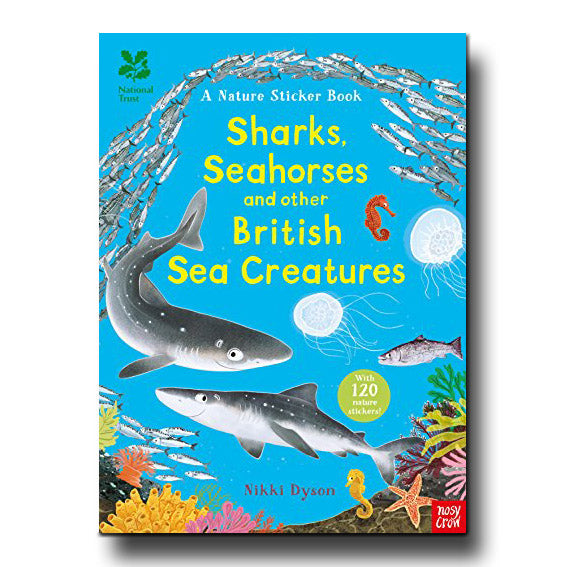 Nosy Crow Sharks, Seahorses and other British Sea Creatures, Nature Sticker Book