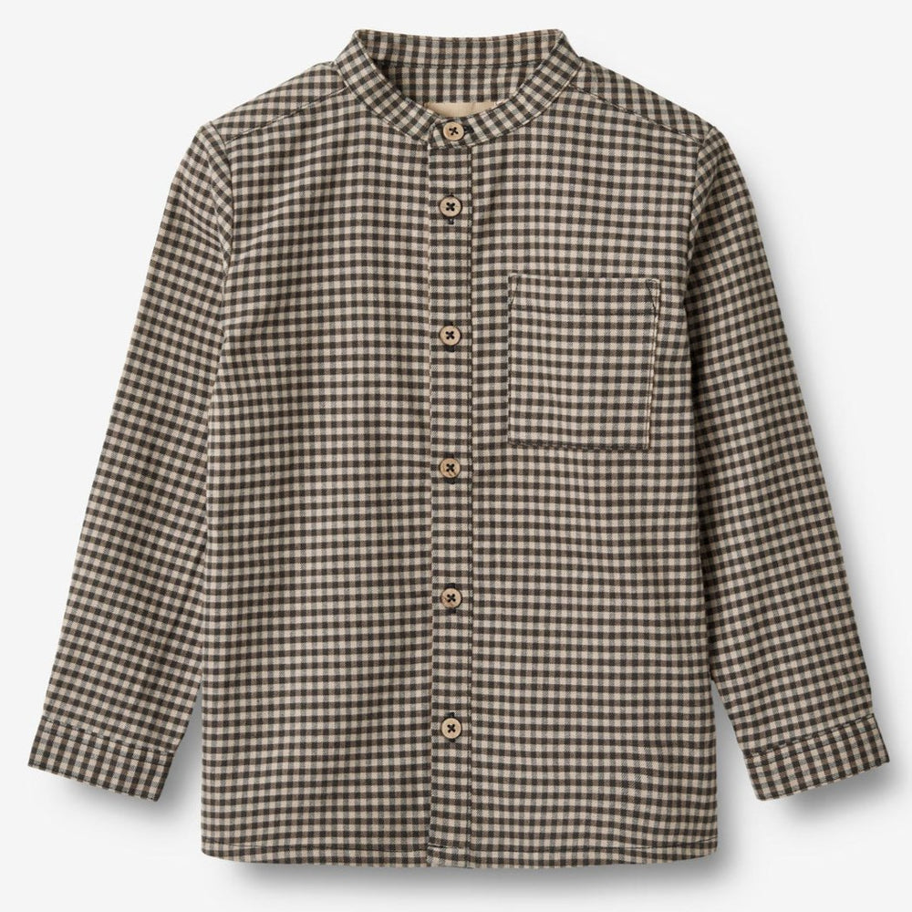 Wheat Clothing Shirt Willum - Raven Check