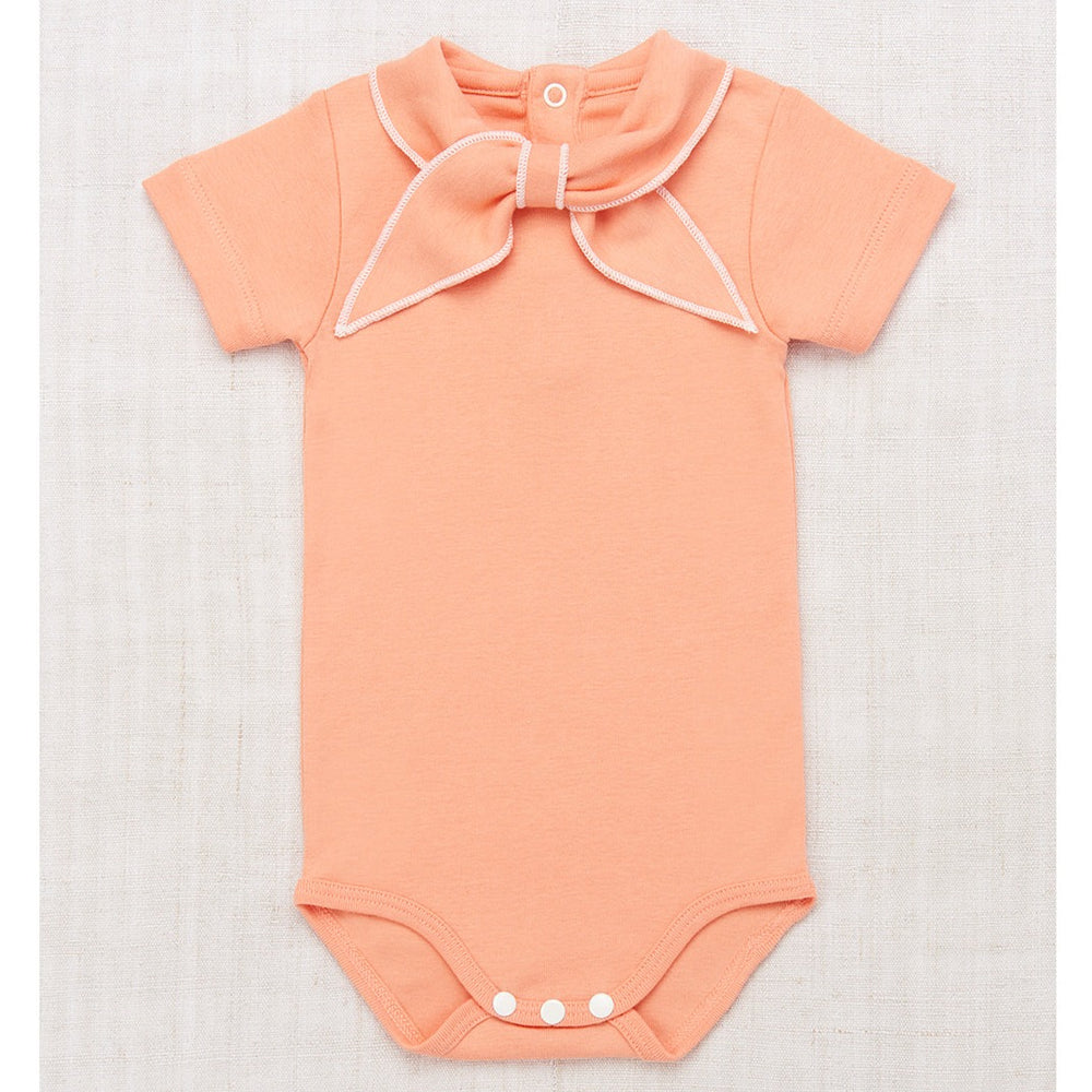 Misha & Puff Short Sleeve Scout Onesie - Flamingo