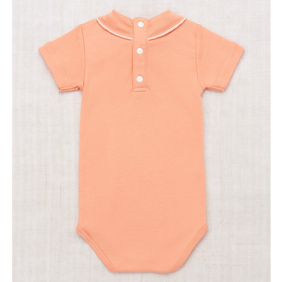 Misha & Puff Short Sleeve Scout Onesie - Flamingo