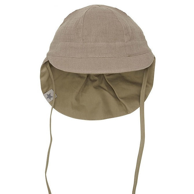 Huttelihut Safari Cotton Sun Hat - Silver Sage