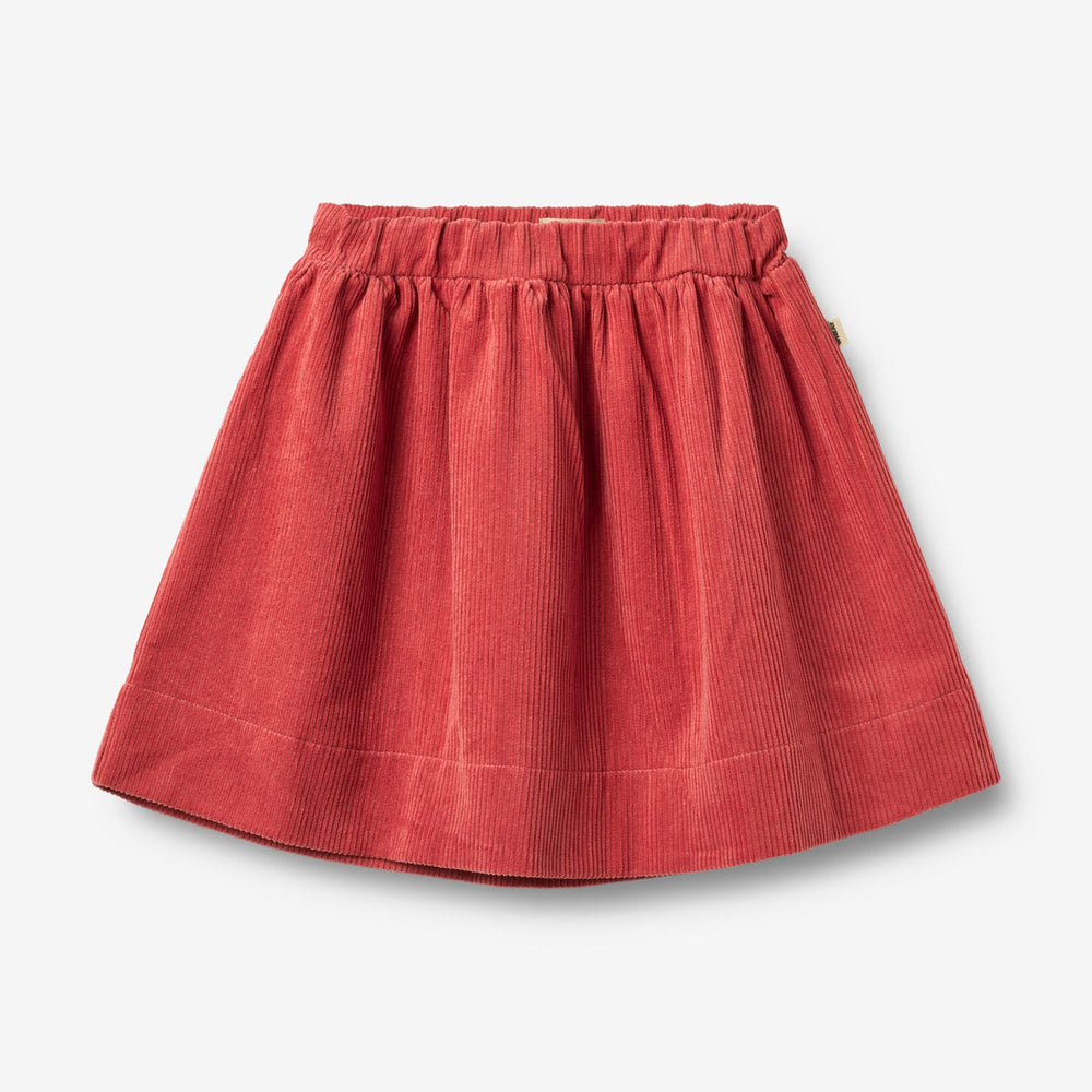 Wheat Clothing Skirt Sissi - Raspberry Corduroy