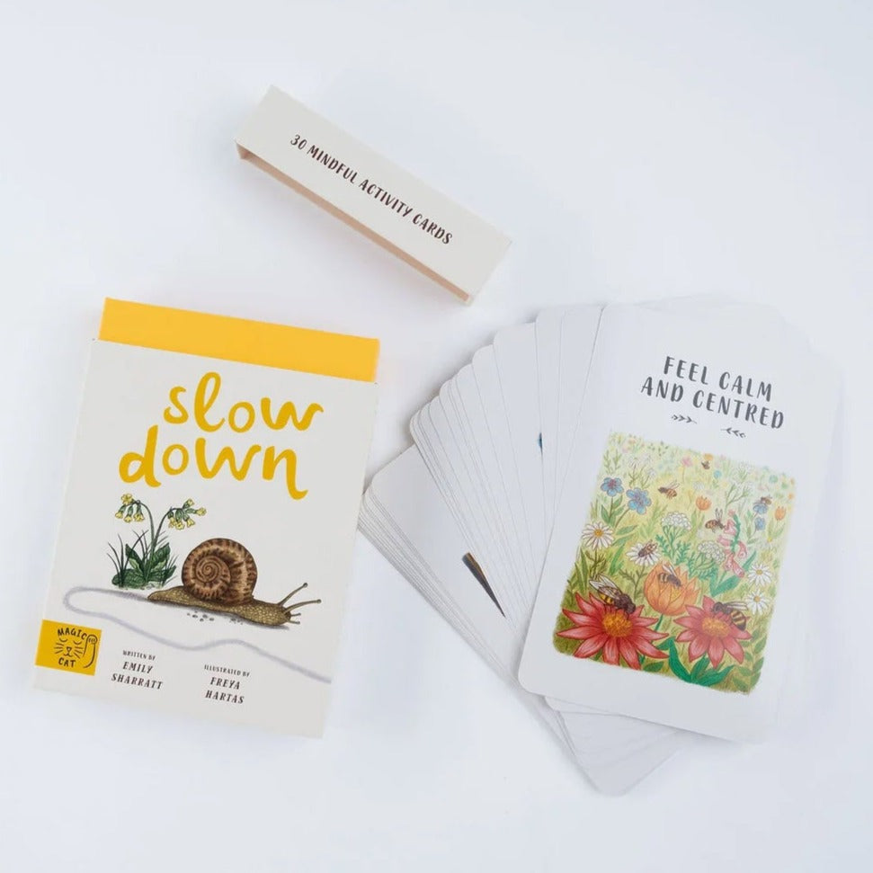 Slow Down Mindful Activity Cards - Emily Sharratt, Freya Hartas