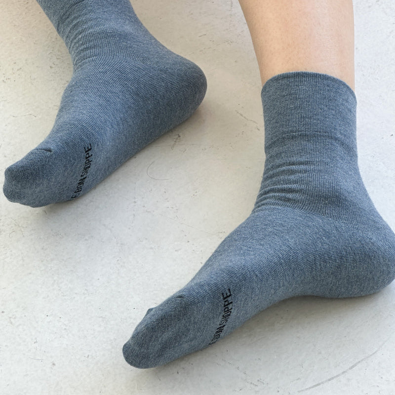 Le Bon Shoppe Women's Sneaker Socks - Denim