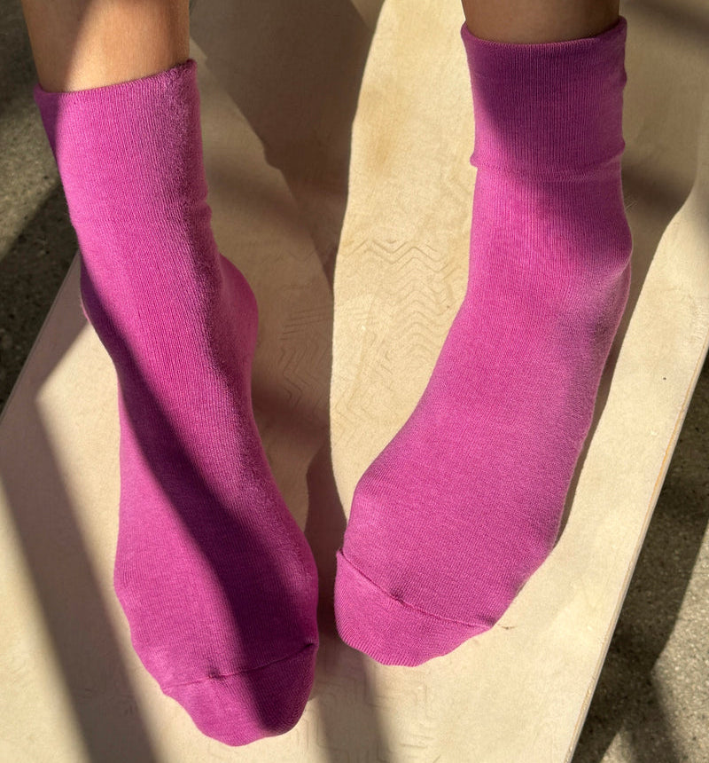 Le Bon Shoppe Women's Sneaker Socks - Azalea