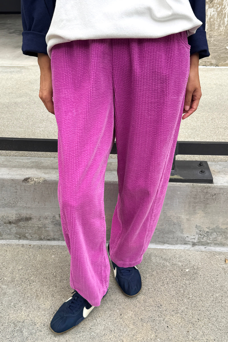 Le Bon Shoppe Women's Corduroy Arc Pants - Lilac